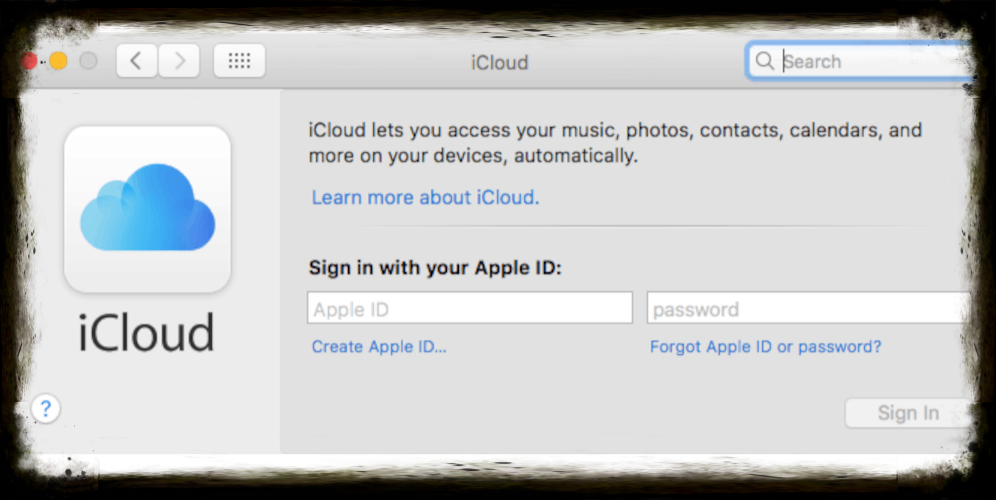 Icloud список